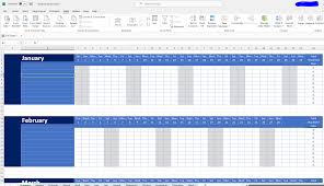 vakantieplanning excel