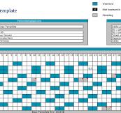 verlofkaart excel