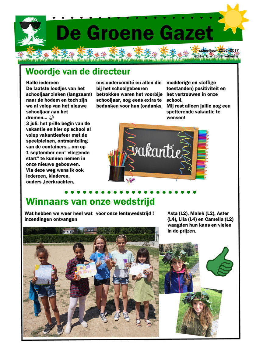 school zomervakantie 2017
