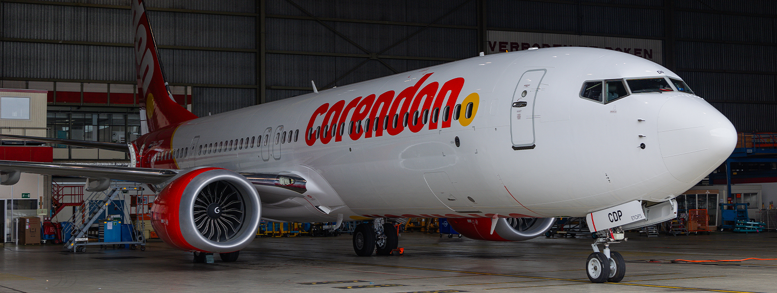 chartervlucht corendon