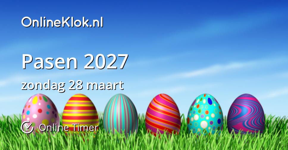 paasvakantie 2017 datum