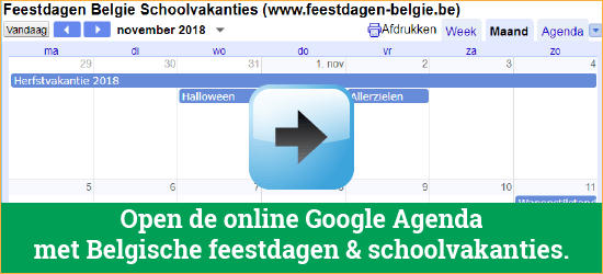 wanneer begint de paasvakantie 2017